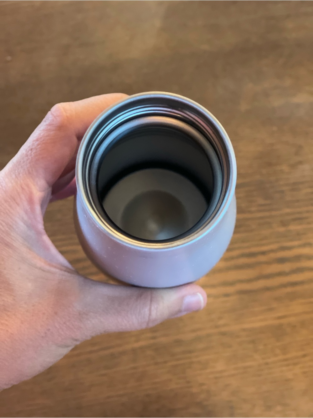 Lululemon Light Gray Speckled Stainless Bottle - Picture 7 of 8